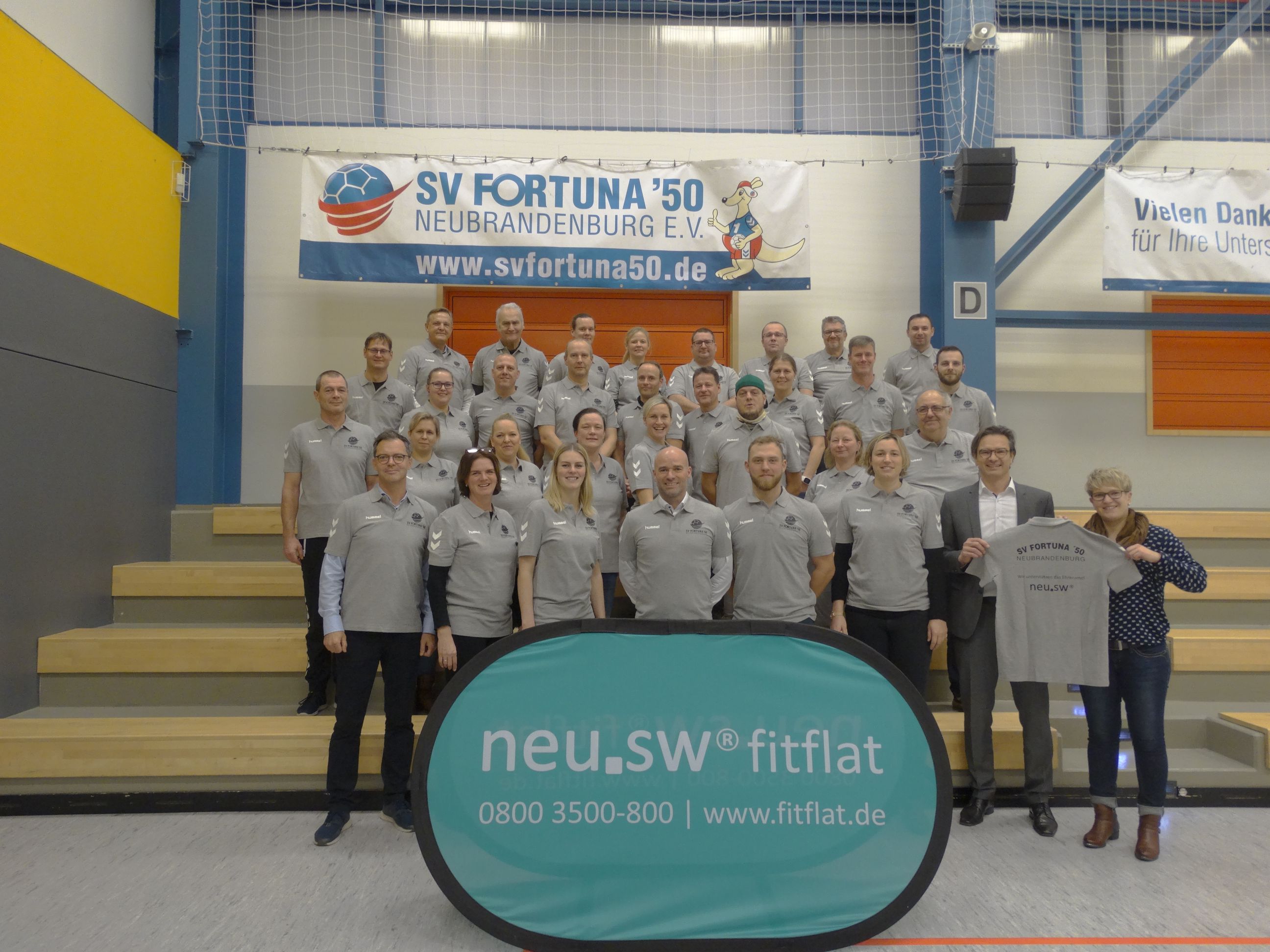 Rund die Hälfte der 60 eingeladenen Ehrenamtler des SV Fortuna 50 Neubrandenburg  freuten sich über die Anerkennung ihrer Arbeit im Rahmen des Internationalen Tag des Ehrenamts